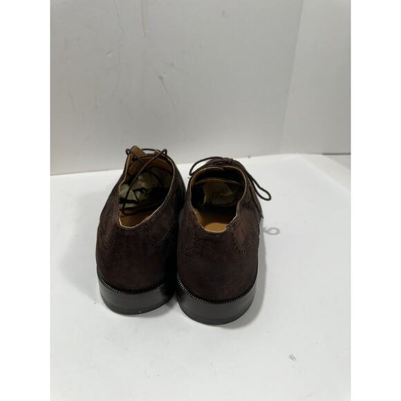 Mezlan Ravenna Brown Suede Oxford Dress Shoes US 10‎ M Made In Spain Luxurious main image 4